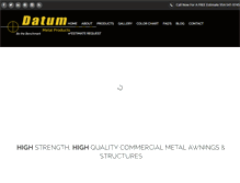 Tablet Screenshot of datummetal.com